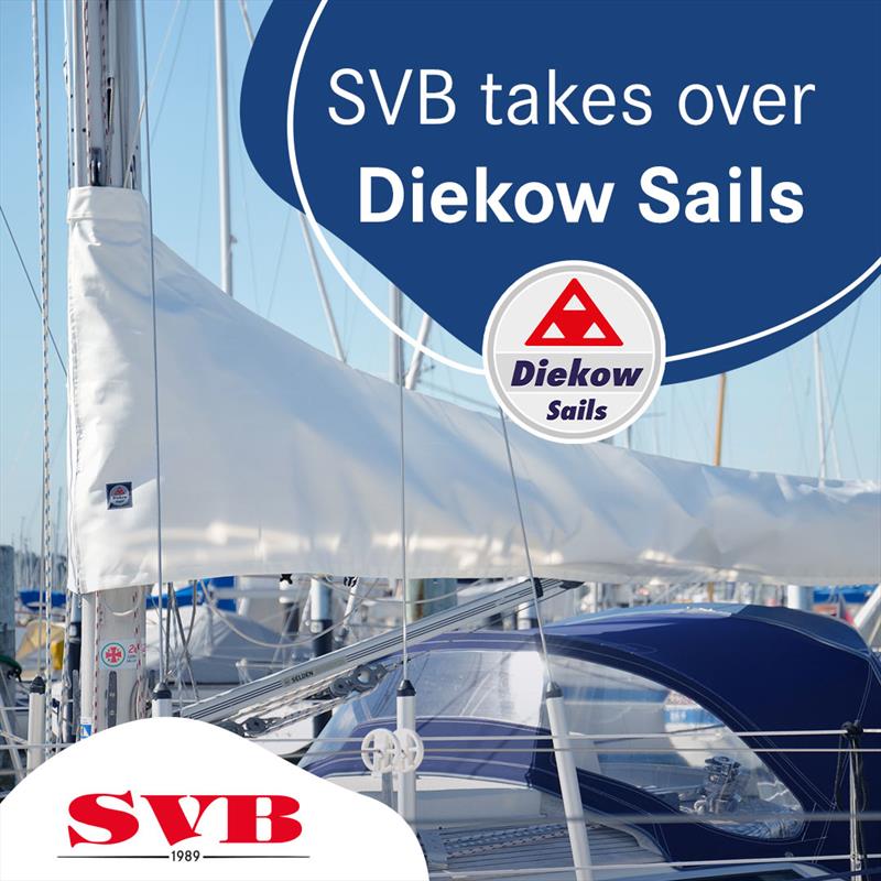 SVB takes over Diekow Sails photo copyright SVB taken at  and featuring the Marine Industry class