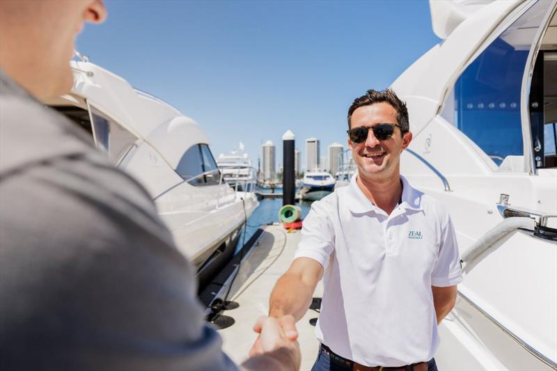 Luke McCaul - Zeal Marinas South Pacific Ambassador photo copyright World Boating Day taken at  and featuring the Marine Industry class