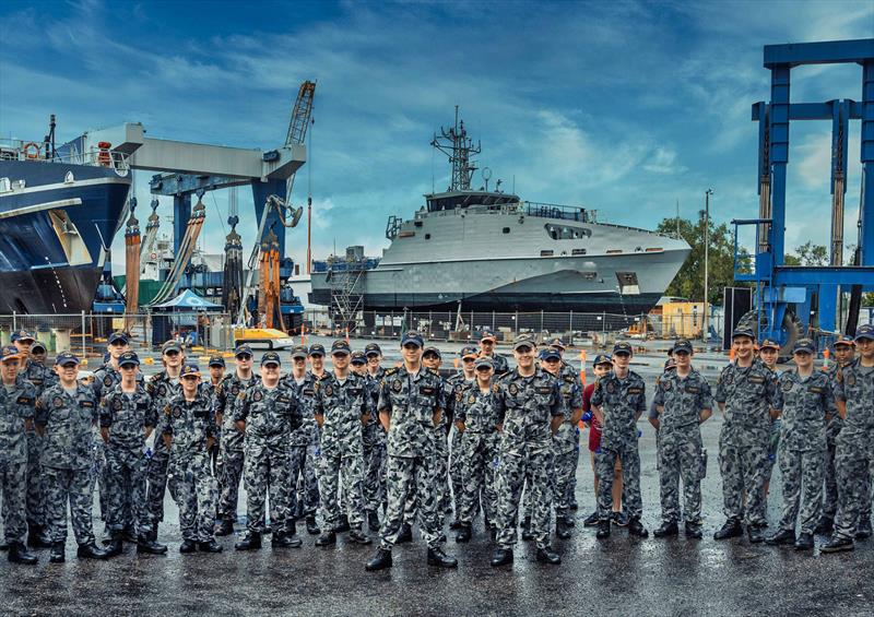 Navy Cadets attending the 2023 Cairns Maritime Expo  photo copyright AIMEX taken at  and featuring the Marine Industry class